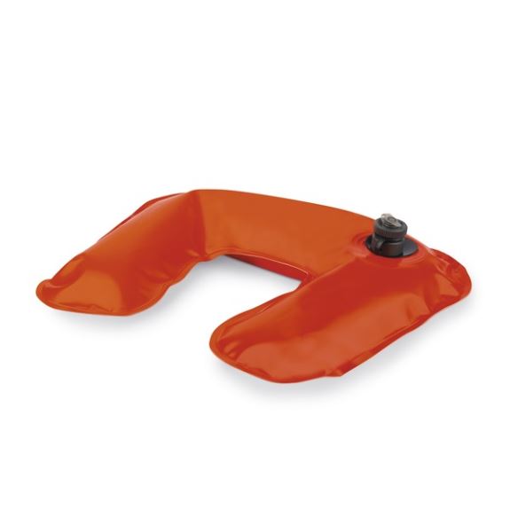 Vakuum støtte V-formet ideel til positionering under øjen kirurgi - orange 