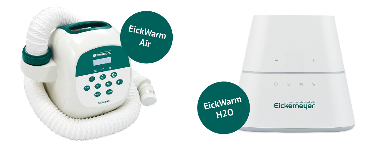 Aktiv opvarmning med varmesystem under veterinær anæstesi