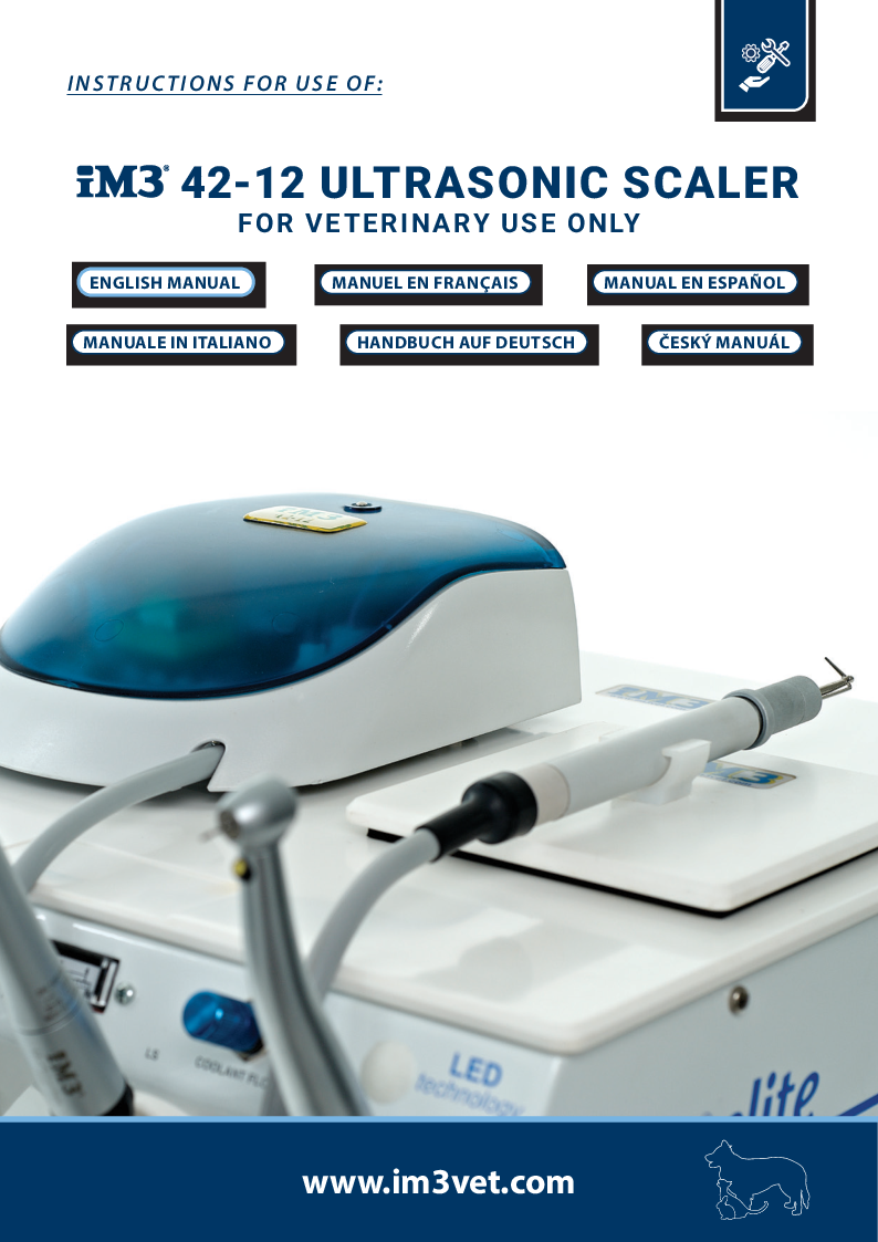 

SN A008772 Ultralydsscaler 42 12(Blue top) inkl. perio tip.

