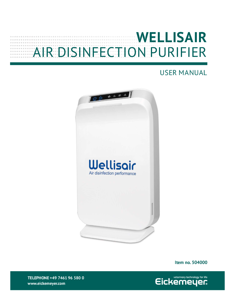 

Wellisair Manual (Engelsk)

