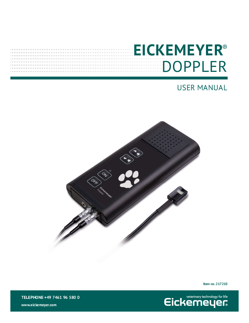 

Probe doppler til exotics, penformet til 217210 manual

