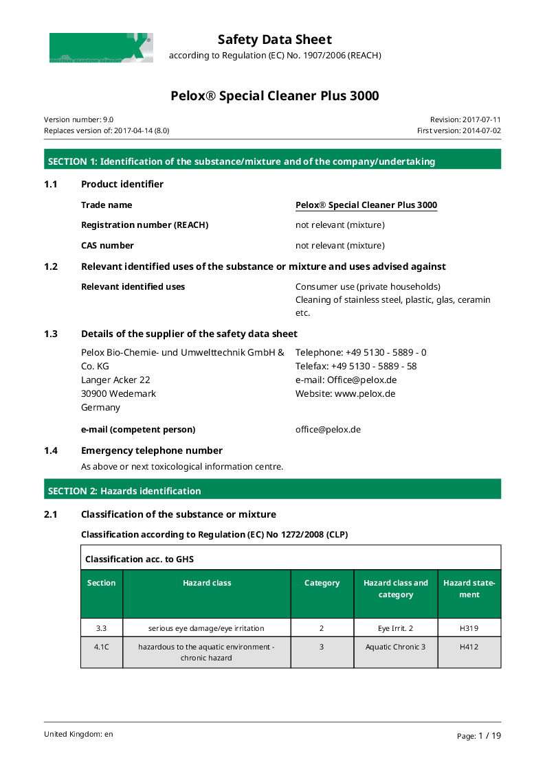 

Sikkerhedsdaablad Eng Eickclean 565000

