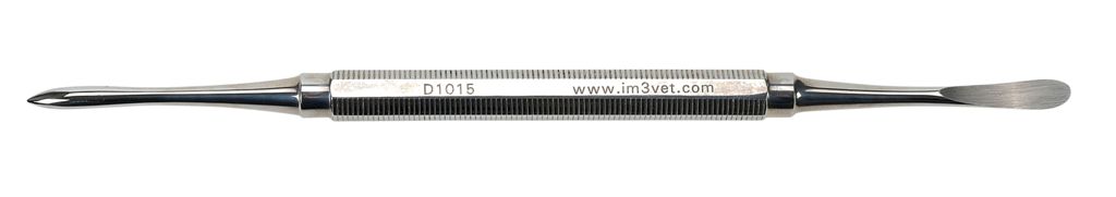 Periosteal elevator Molt No. 9 til medium/stor hund, dobbeltendet, iM3