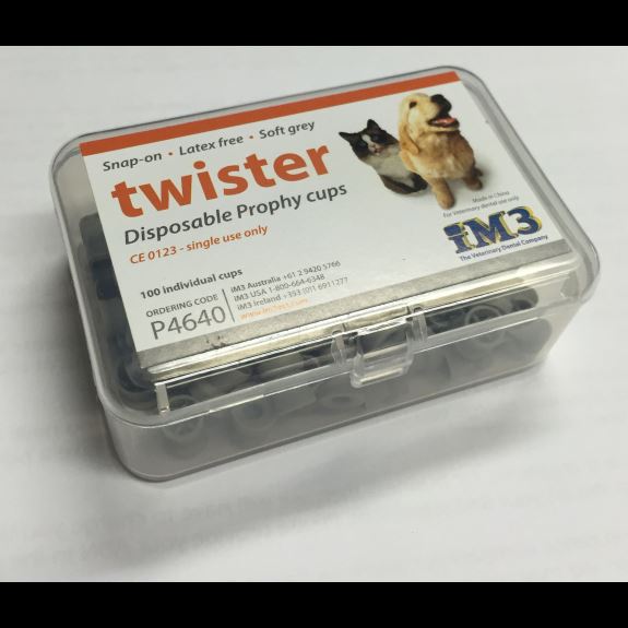 Twister Disposable Prophy Cups - Snap on 100/pk