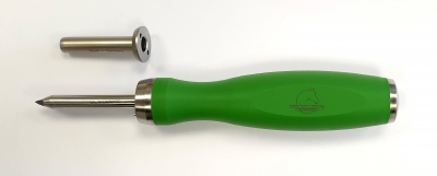 Trekantet spids trokar, kort