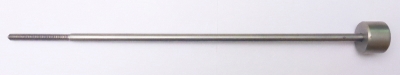 M6 Bor/pin med gevind og hoved